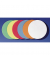 Moderationskarten Kreise Ø 9,5cm selbstklebend farbig sortiert