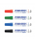 Boardmarker-Set MagWrite, Z1703, Etui, 4-farbig sortiert, 1-3mm Rundspitze
