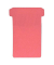 T-Einsteckkarte TK201, Gr&ouml;&szlig;e 2, rot, 170g