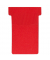 T-Einsteckkarte TK201, Gr&ouml;&szlig;e 2, rot, 170g