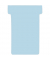 T-Einsteckkarte TK218, Gr&ouml;&szlig;e 2, hellblau, 170g