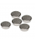 Haftmagnete HM30CR/5 rund 30x7mm (ØxH) silber 21000g Haftkraft