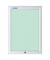 Plakat-Klapprahmen Security, BS1901, silber, A4, Aluminium