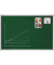 Kreidetafel X-tra!Line, KR3502, 90x60cm, Aluminiumrahmen