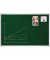 Kreidetafel X-tra!Line, KR3502, 90x60cm, Aluminiumrahmen