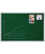 Kreidetafel X-tra!Line, KR3502, 90x60cm, Aluminiumrahmen