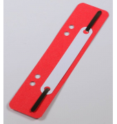 Heftstreifen 4411000315, 3,4x15cm (BxL), Recyclingkarton mit Pappdeckleiste, rot