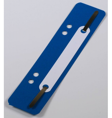 Heftstreifen 4411000415, 3,4x15cm (BxL), Recyclingkarton mit Pappdeckleiste, blau