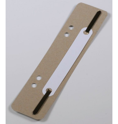 Heftstreifen 4411000915, 34x150mm, Recyclingkarton mit Pappdeckleiste, grau