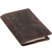 Ledereinband Perkins, DIN A5, Leder , Lesezeichen