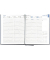 Terminplaner 59700, Manager, schwarz, 1 Woche / 2 Seiten, 21x26cm (A4), 2024