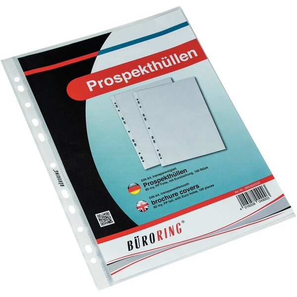 4022755919204 - Prospekthülle BRG620235 110 my oben offen  4022755919204 Büroring