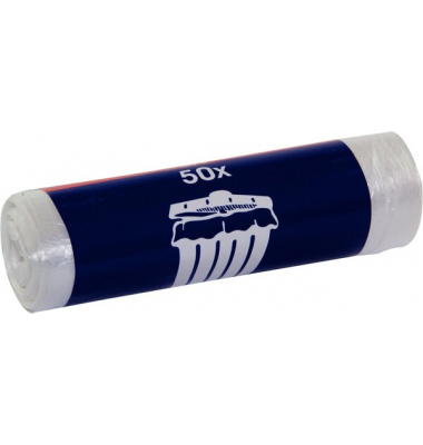 Müllsäcke 4750090, transparent, 60 Liter