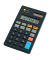 Taschenrechner, anzeigend, 8-stellig Solar und Batterieb, schwarz,