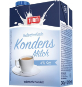 130641 Kondensmilch 4% Fett, teilentrahmt, eingedickt