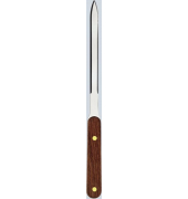 Brieföffner, brauner Holzgriff, 24,5 cm