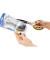 Universalschere CARBO Titan Nitrid NON STICK, Edelstahl, rostfrei, titanbeschichtet, 21,4cm, lichtgrau-grün