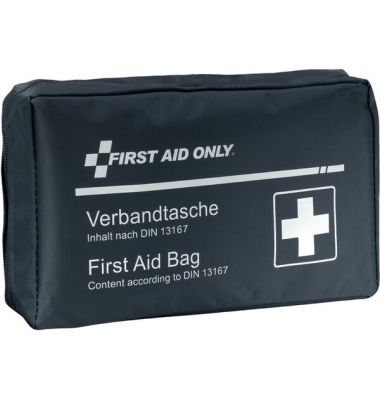 Verbandtasche für Motorrad DIN 13167 blau, verschiedene Verbände, Kom-