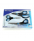 Scheren-Set Easy Grip schwarz/blau