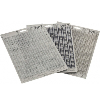 Drahtbinder&uuml;cken One Pitch 321270923, 2:1, 23 Ringe auf A4, silber, 12,7mm