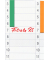 Datumstreifen selbstklebend für Jet Kalender 703