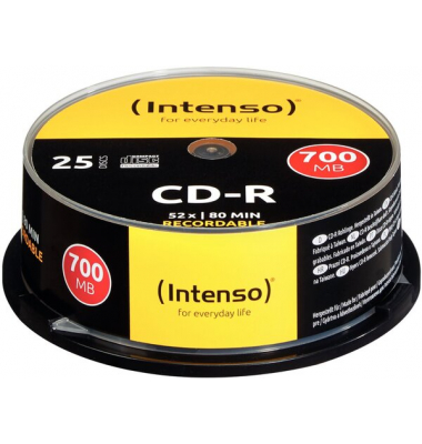 CD-Rohlinge 1001124 CD-R, 700MB, Spindel 