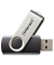 USB-Stick Basic Line 3503470, schwarz/silber, ohne, USB 2.0, 16 GB