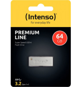 USB-Stick Premium Line USB 3.0 silber 64 GB