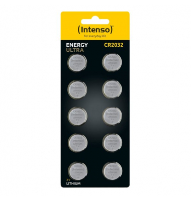 Knopfzellen Energy Ultra, CR2032, 3 Volt
