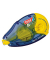 Kleberoller 59200-00005-06 ok, 8,4mm x 14m, transparent/blau