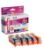 Druckerpatrone 18-514 kompatibel zu Canon PGI-570XL, CLI-571XL C/M/Y, Multipack, 2x schwarz, cyan, magenta, gelb
