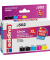 Druckerpatrone EDD-502 18-502 (kompatibel zu Canon PGI-550 XL BK, CLI-551 XL BK/C/M/Y), 2x schwarz/cyan/magenta/gelb, ca. 500 Se
