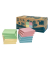 Haftnotizen 5654-88BOX, Recycling, 75x75mm, 4-farbig sortiert, quadratisch