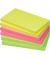 Haftnotizen 5855-21, 125x75mm, farbig sortiert (gelb/pink/gr&uuml;n), rechteckig