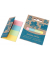 Haftmarker 5670-88B, 20x50mm, gelb/hellgr&uuml;n/hellblau/rosa, ohne, Rechteckig
