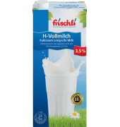 H-Milch H-Vollmilch 1124, 3,5% Fett, 1 Liter, im Tetrapack