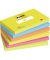 Haftnotizen 655-TFEN, Notes Energetic Collection, 127x76mm, 5-farbig sortiert (ultragelb/neonorange/ultrapink/neongr&uuml;n/ultrablau