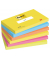 Haftnotizen 655-TFEN, Notes Energetic Collection, 127x76mm, 5-farbig sortiert (ultragelb/neonorange/ultrapink/neongr&uuml;n/ultrablau