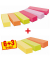 Haftmarker 670-6+3, Page Marker neon, 50x15mm, 5-farbig sortiert, ohne, rechteckig