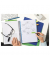 Haftmarker 670-6+3, Page Marker neon, 50x15mm, 5-farbig sortiert, ohne, rechteckig