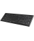 Tastatur-Maus-Set Cortino 182664, kabellos (USB-Funk), klein, flach, Sondertasten, schwarz