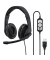 Headset HS-USB300 USB-A-Stecker schwarz
