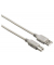 USB Anschlusskabel A-Stecker-B-Stecker 3m grau verbindet PC