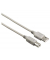 USB Anschlusskabel A-Stecker-B-Stecker 5m grau verbindet PC