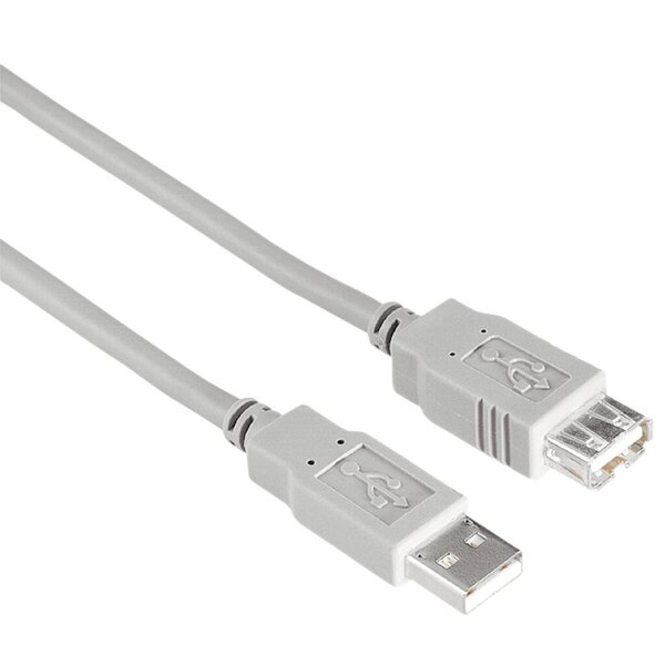 4047443442390 - USB Verlängerungskabel A-Stecker- A-Kupplung 18m grau zum Verlängern 4047443442390 Hama 4047443442390 - USB Verlängerungskabel A-Stecker- A-Kupplung 18m grau zum Verlängern 4047443442390 Hama