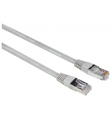 Netzwerkkabel 200917, grau, CAT 5e, RJ45, 5m