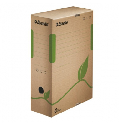 Archivbox ECO 623917, A4, natur, Recyclingkarton
