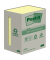 Haftnotizen 653-1B, Recycling Notes, 38x51mm, gelb, rechteckig