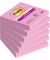 Haftnotizen 7100259225, Super Sticky, 76x76mm, tropicalpink, quadratisch