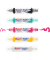 5400 3D Double Liner Acrylfarben farbsortiert